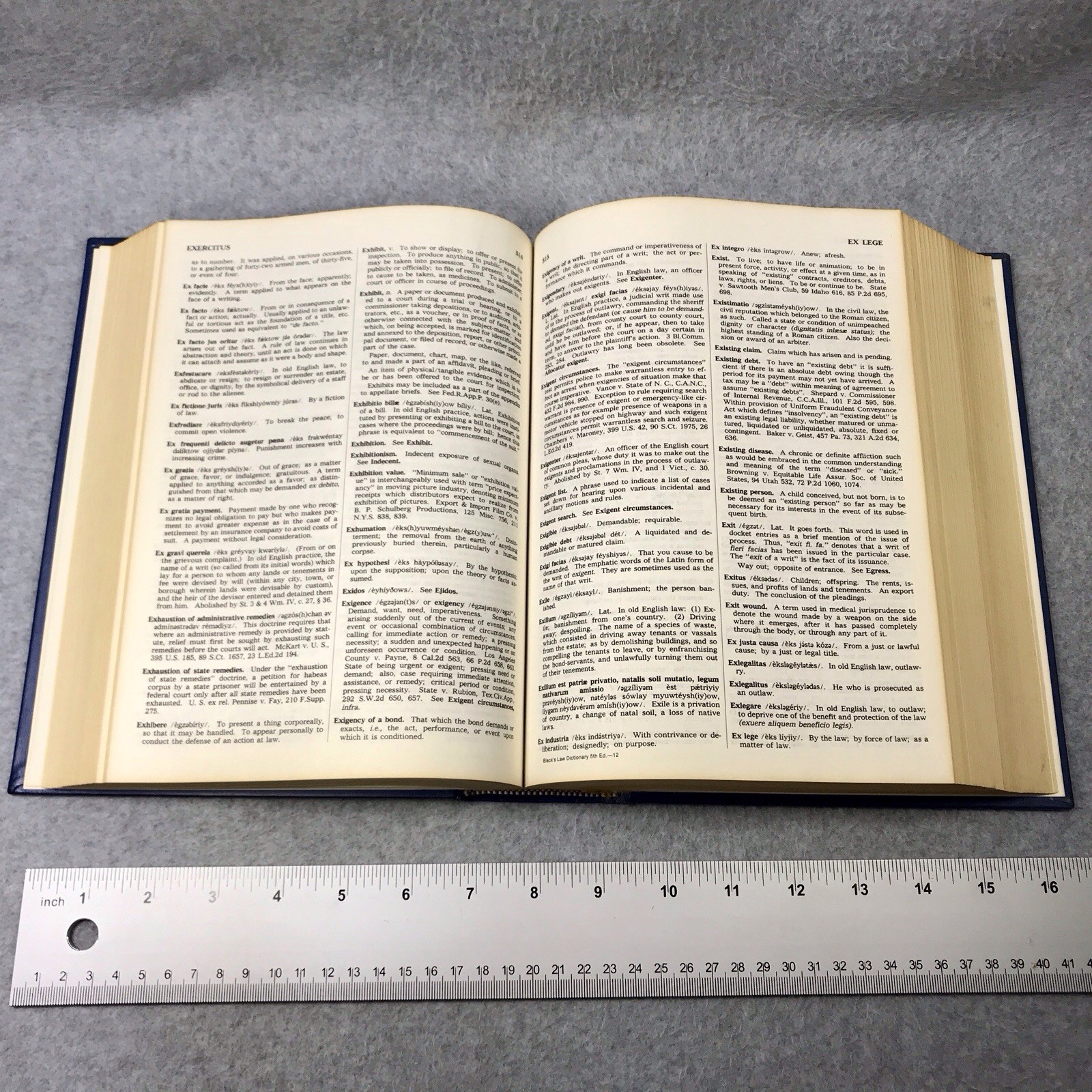 BLACKS LAW DICTIONARY Fifth Edition 1979 Hardcover Vintage 2nd Reprint 1980 Rare