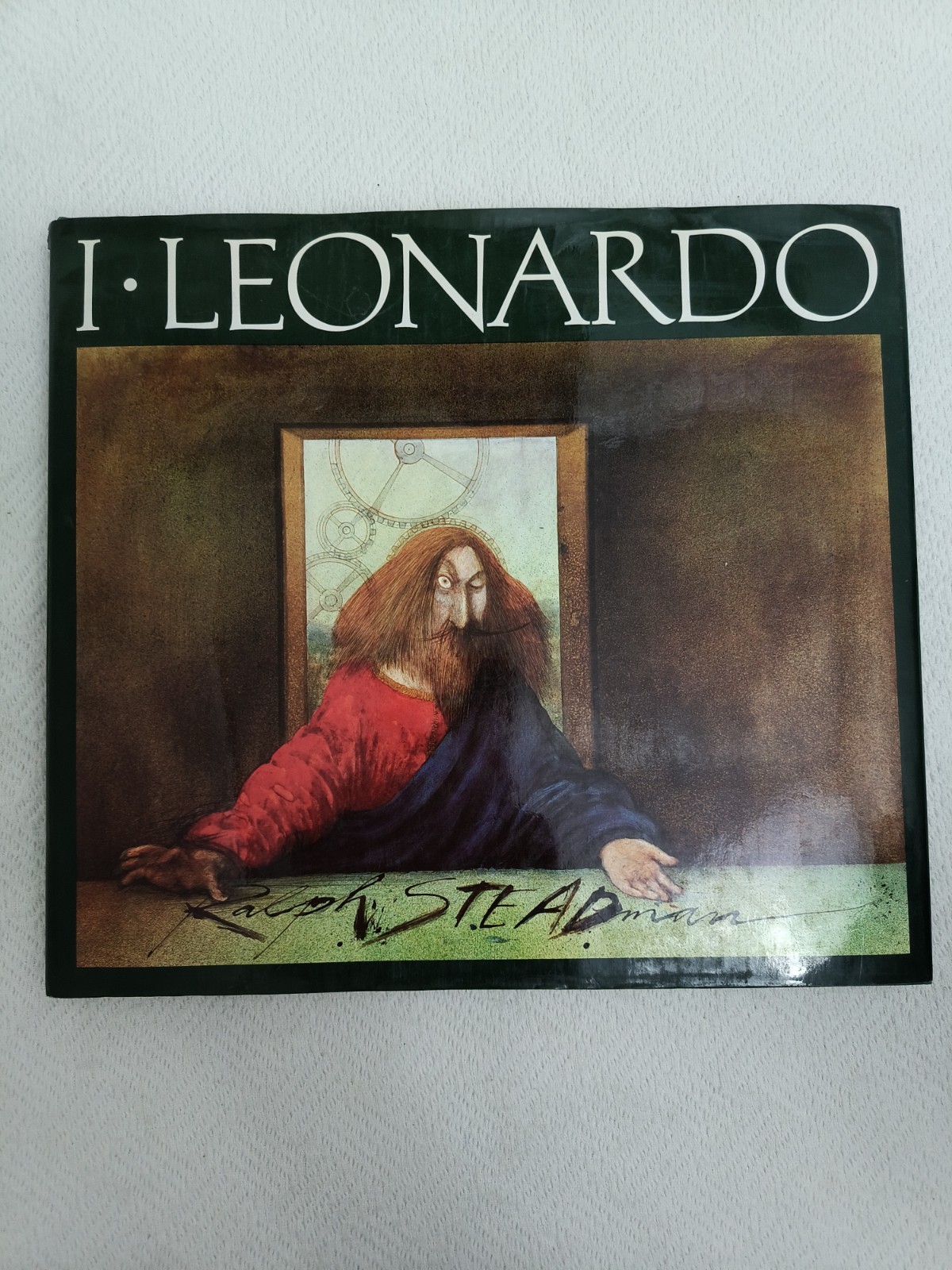 RALPH STEADMAN Paperback 1983 Art Book I, LEONARDO (Hunter S. Thompson Collabor)