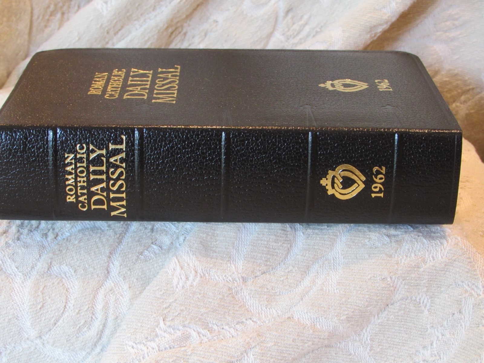 1962 Roman Catholic Daily Missal for the Traditional Latin Mass Black