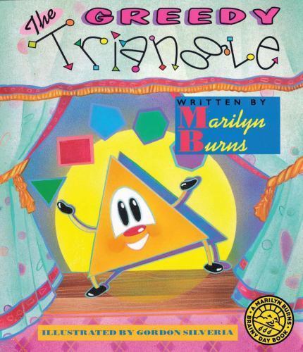 The Greedy Triangle; Brainy Day Books – 9780590489911, hardcover, Marilyn Burns