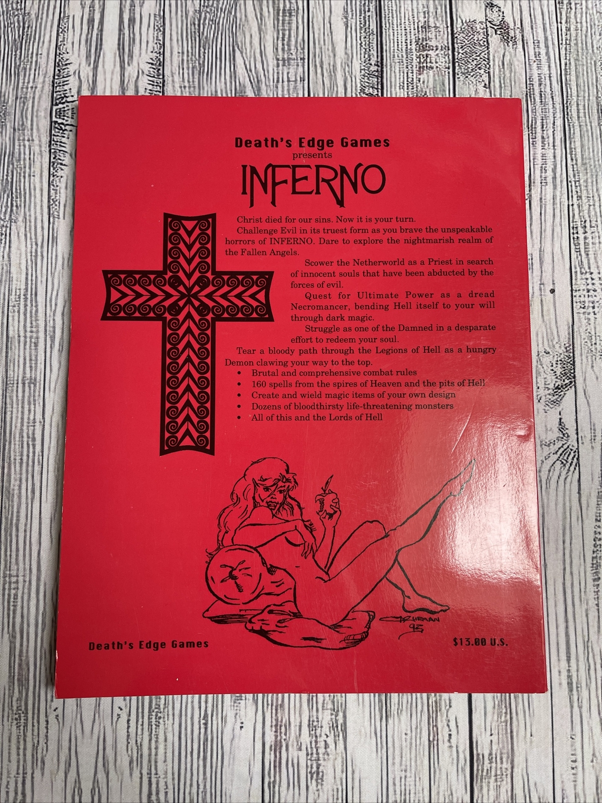 Death’s Edge Games Inferno RPG Sourcebook