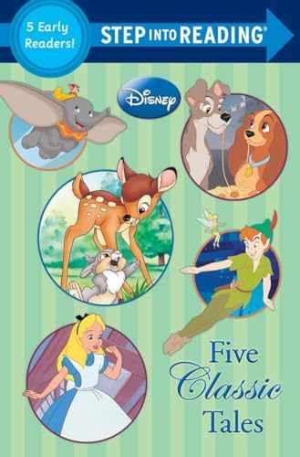 Five Classic Tales (Disney Classics) (Step – Paperback, by Various – Very Good