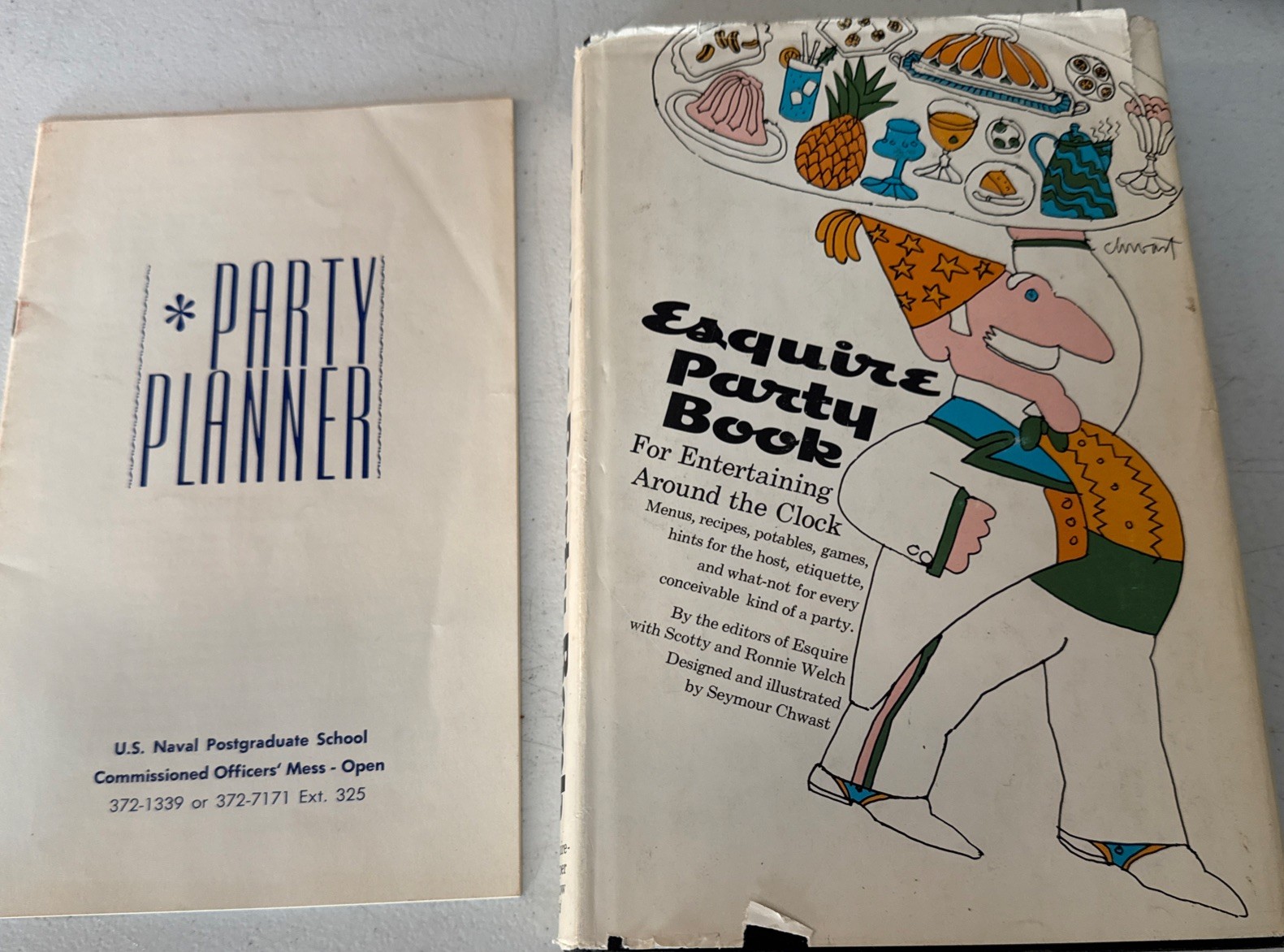 Vintage 1965 Esquire Party Book For Entertaining Around The Clock Hardcover