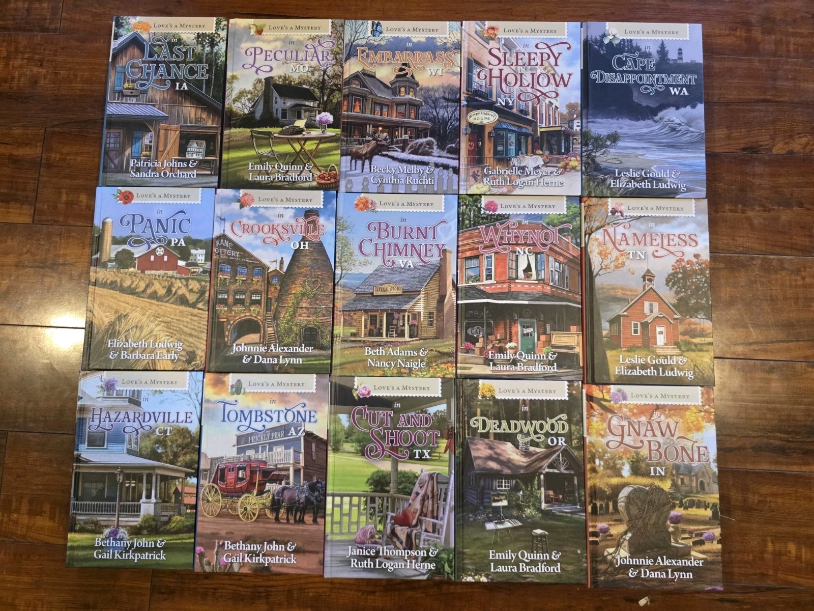 Guideposts Love’s A Mystery Hardcover Lot of 15