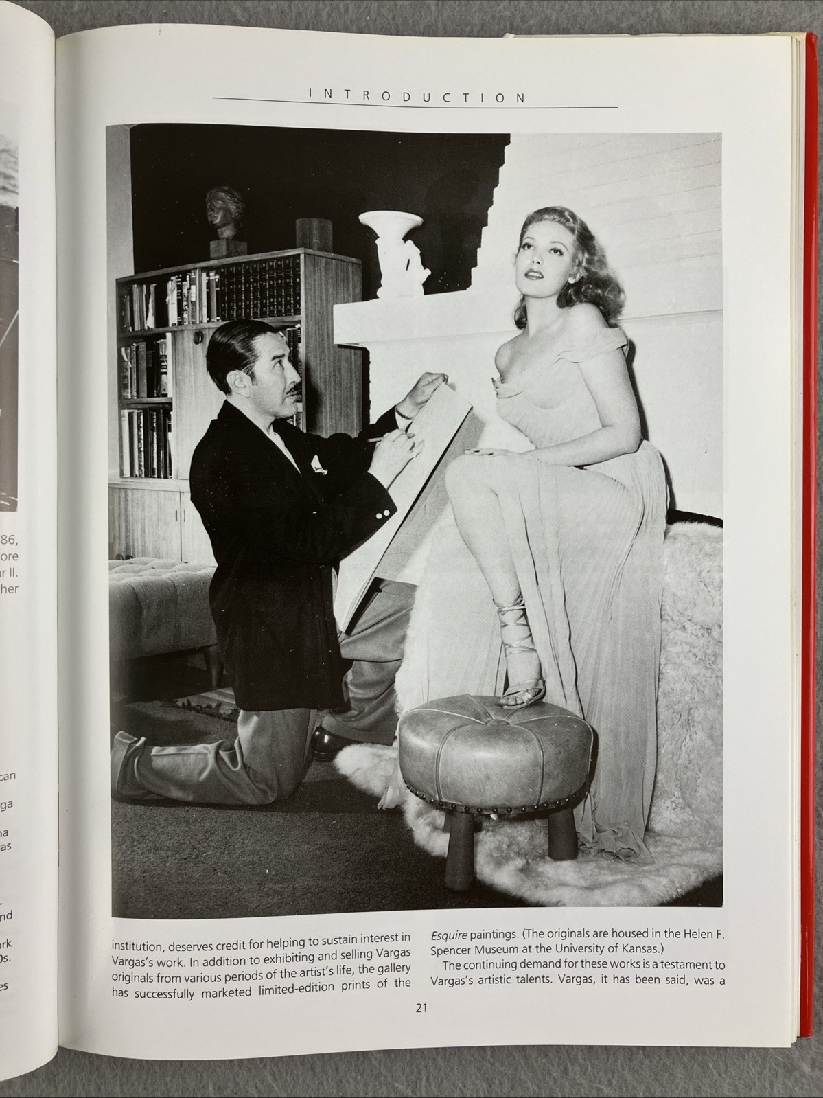 Varga by Tom Robotham w/ Alberto Vargas Varga Girl, Pinup Art Playboy, Esquire
