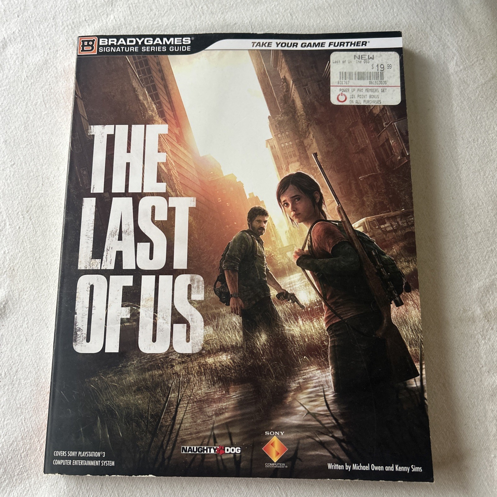 The Last of Us Official Bradygames Strategy Guide Video Game Book (2013) Br4
