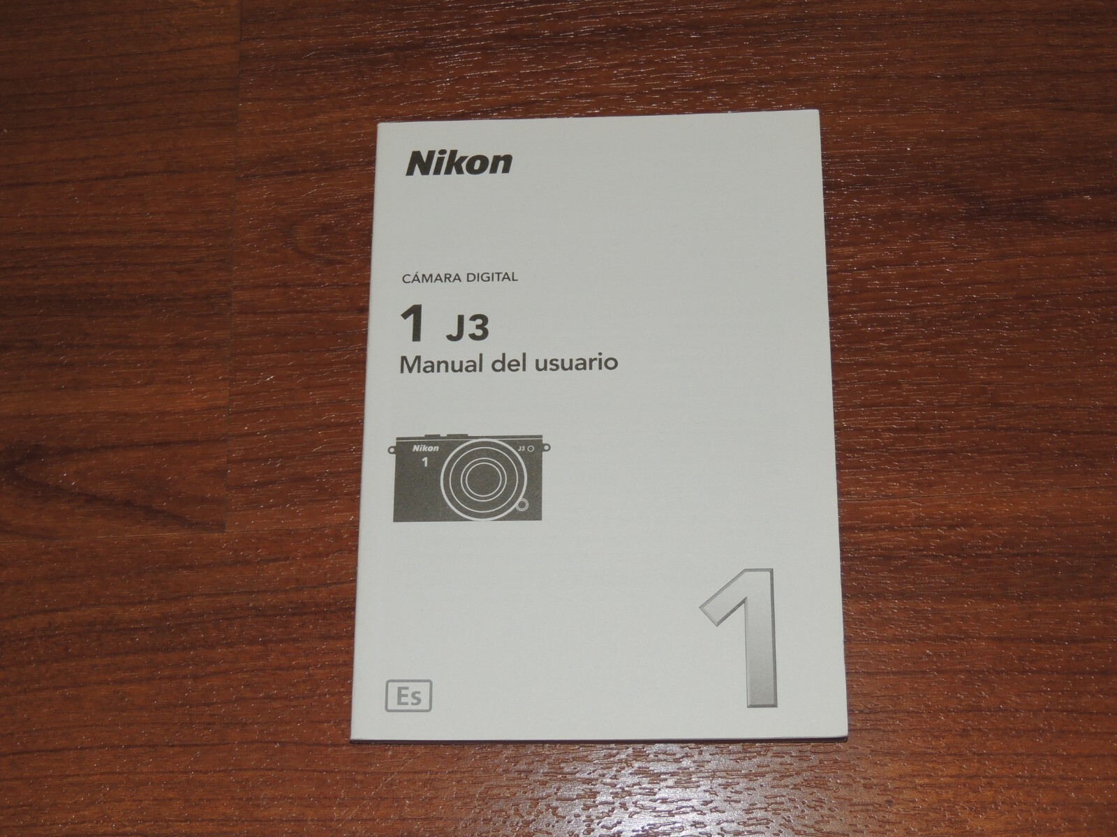 Genuine Nikon One 1 J3 Instruction User Guide Manual 106 pages ⚠️SPANISH ONLY⚠️