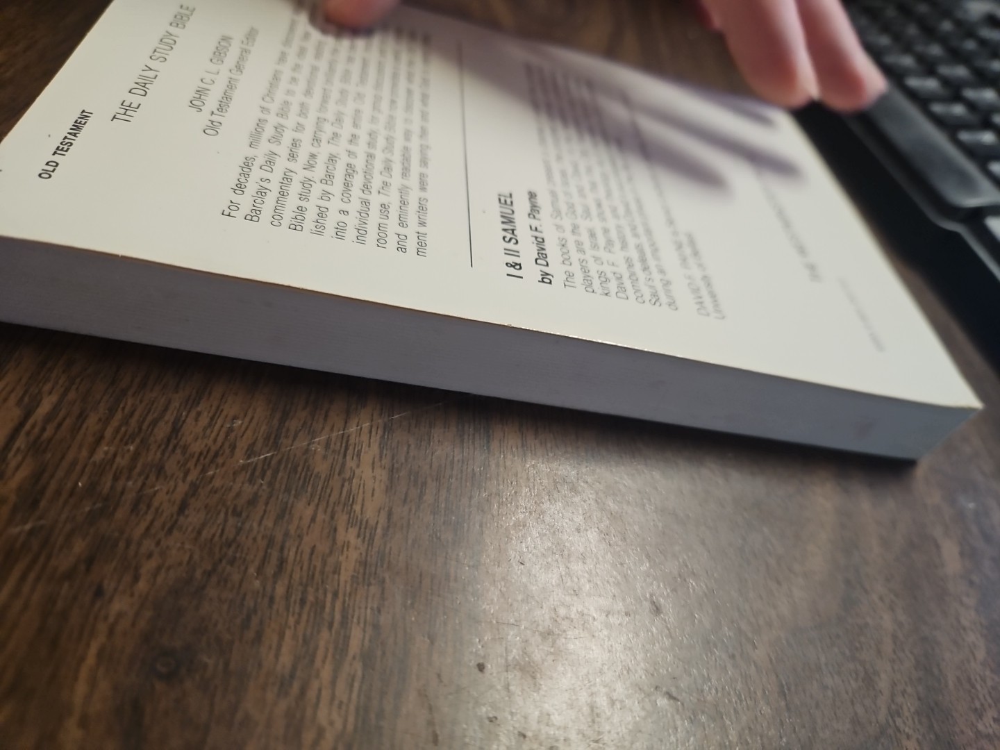 1 & 2 Samuel, David F. Payne THE DAILY BIBLE STUDY SERIES