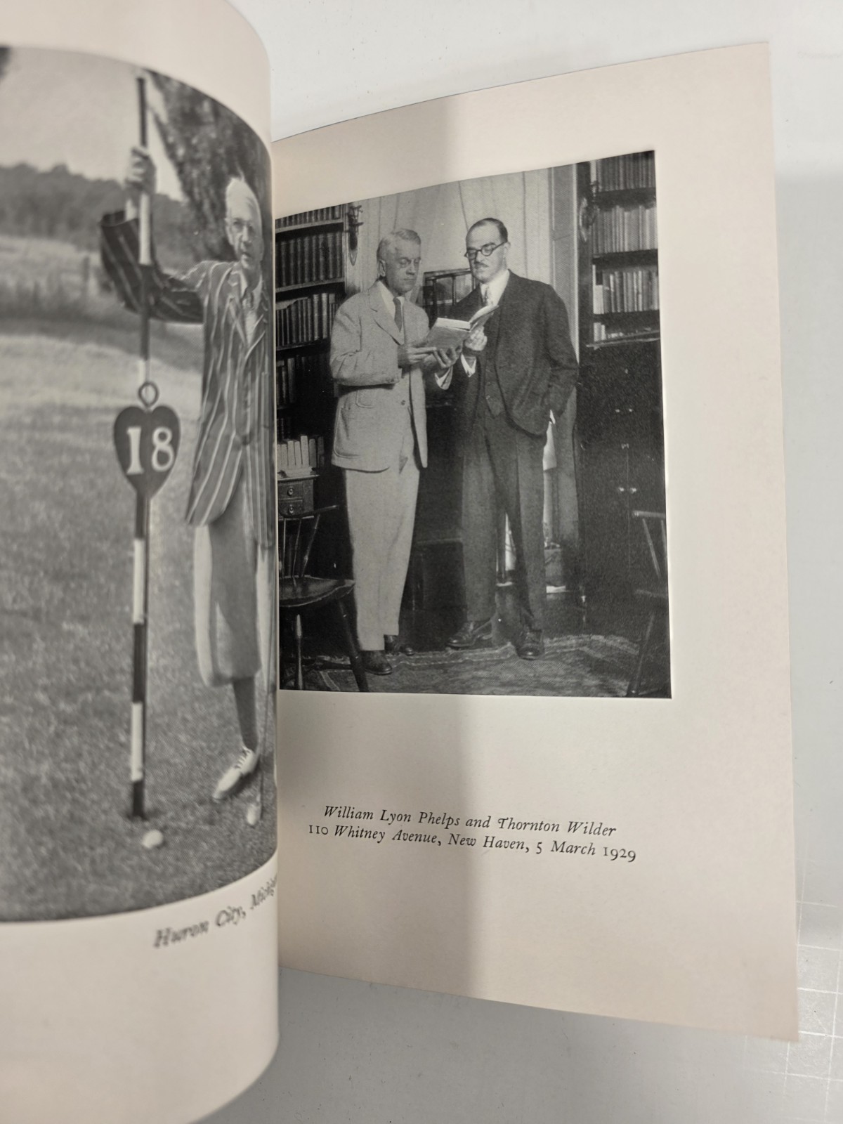 WILLIAM LYON PHELPS Autobiography with Letters 3rd Printing HC no dust jacket