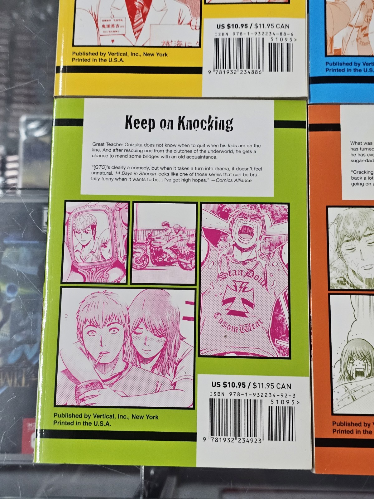 GTO 14 Days in Shonan Volume 1 2 3 4 (Great Teacher Onizuka) Fujisawa Tohru Set