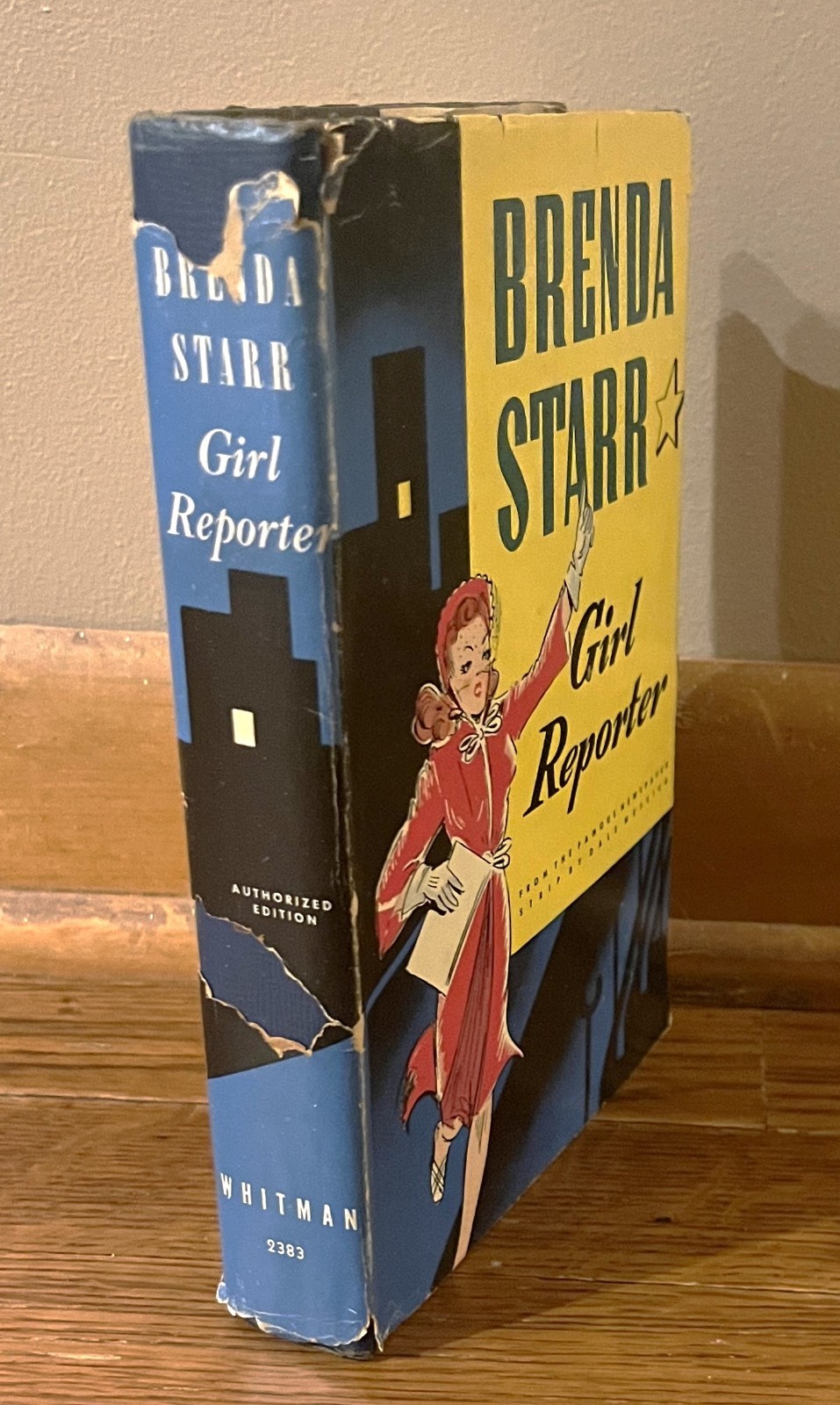 BRENDA STARR, GIRL REPORTER-1943 Novel-DALE MESSICK-Excellent 1st Hardcover w/DJ
