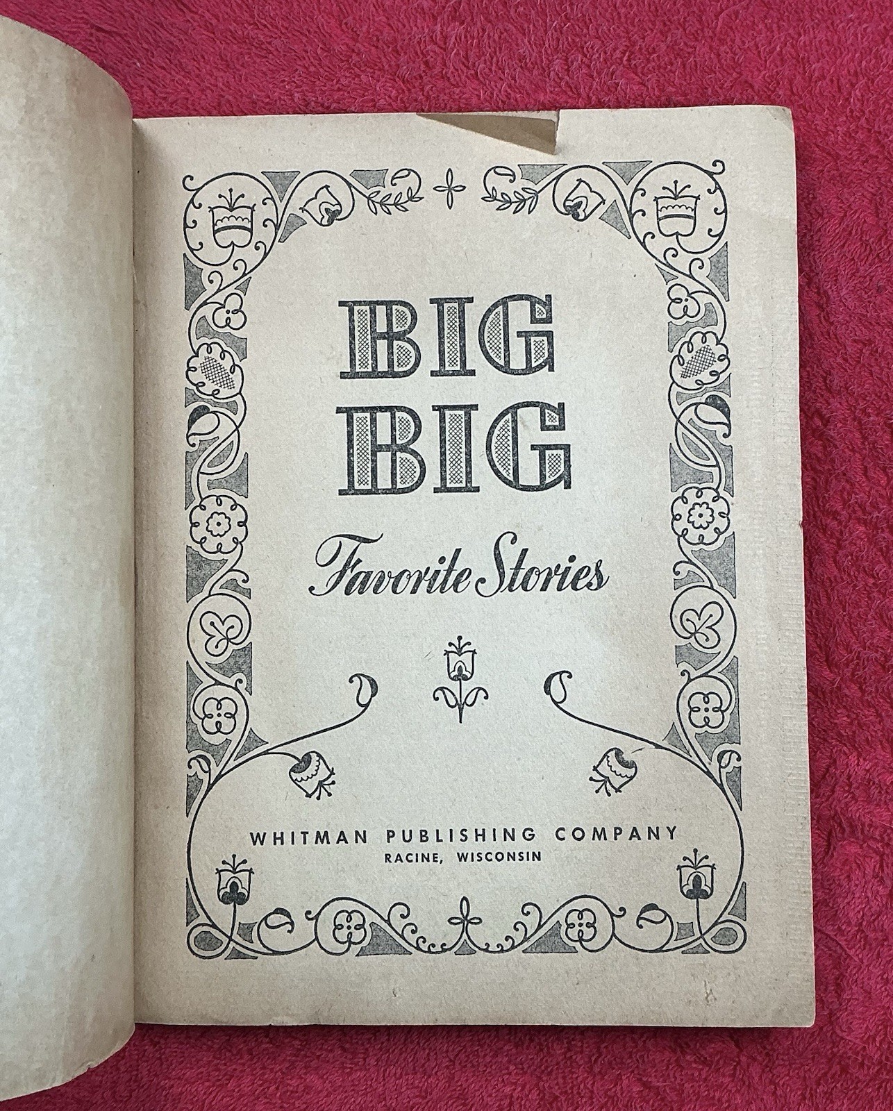 Big Big Favorite Stories Selected By Francis Cavanagh