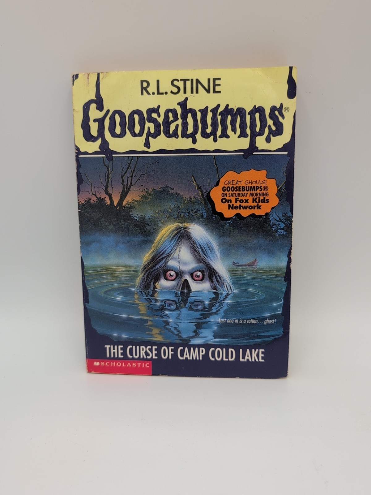 Goosebumps #56 The Curse Of Camp Cold Lake Book R. L. Stine 1997 First Print 1st