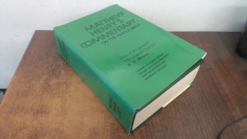 Matthew Henry’s Commentary on the Whole Bible (Bro… by HENRY, Matthew Hardback