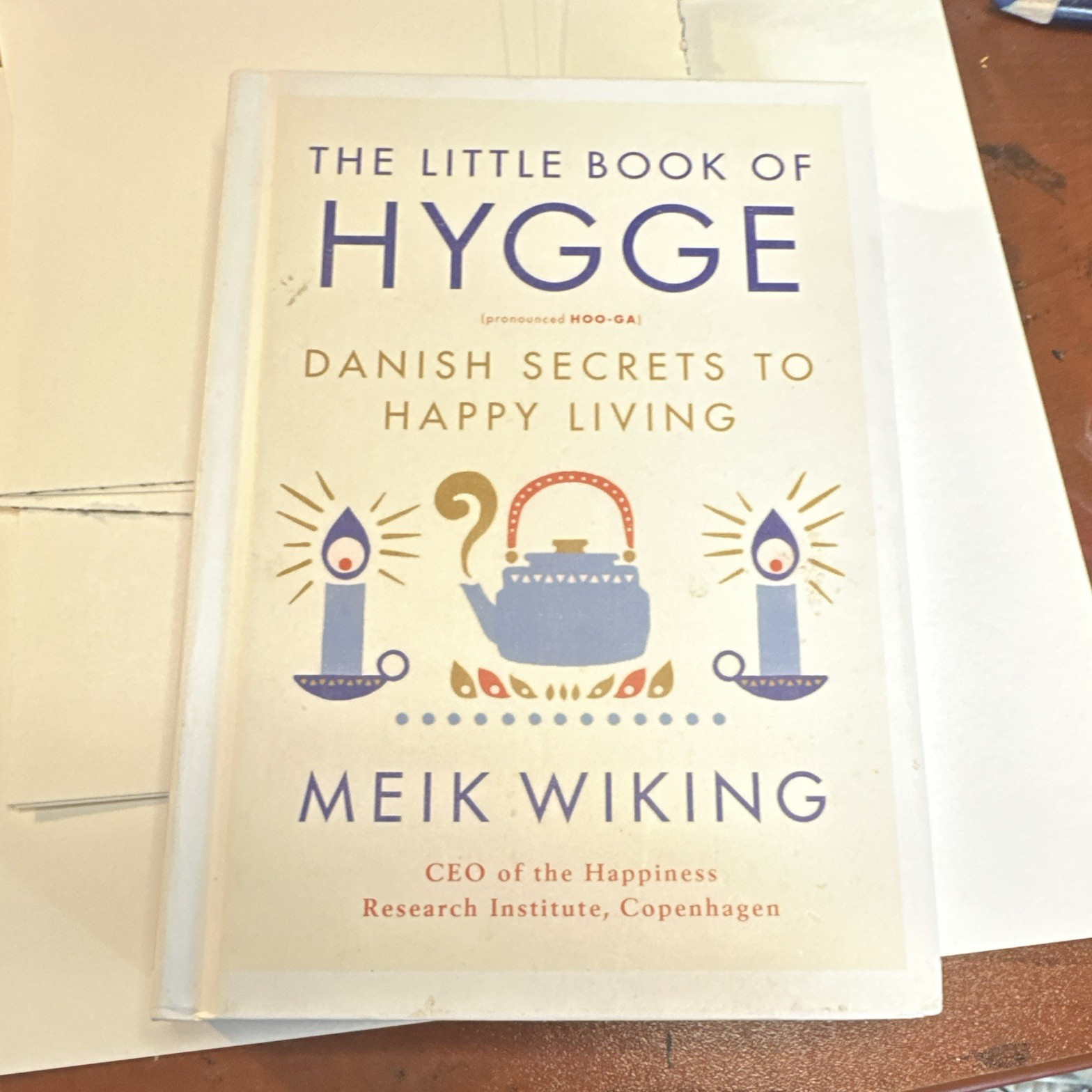 Meik Wiking The Little Book of Hygge Hardcover 2017 Self-Help Happiness