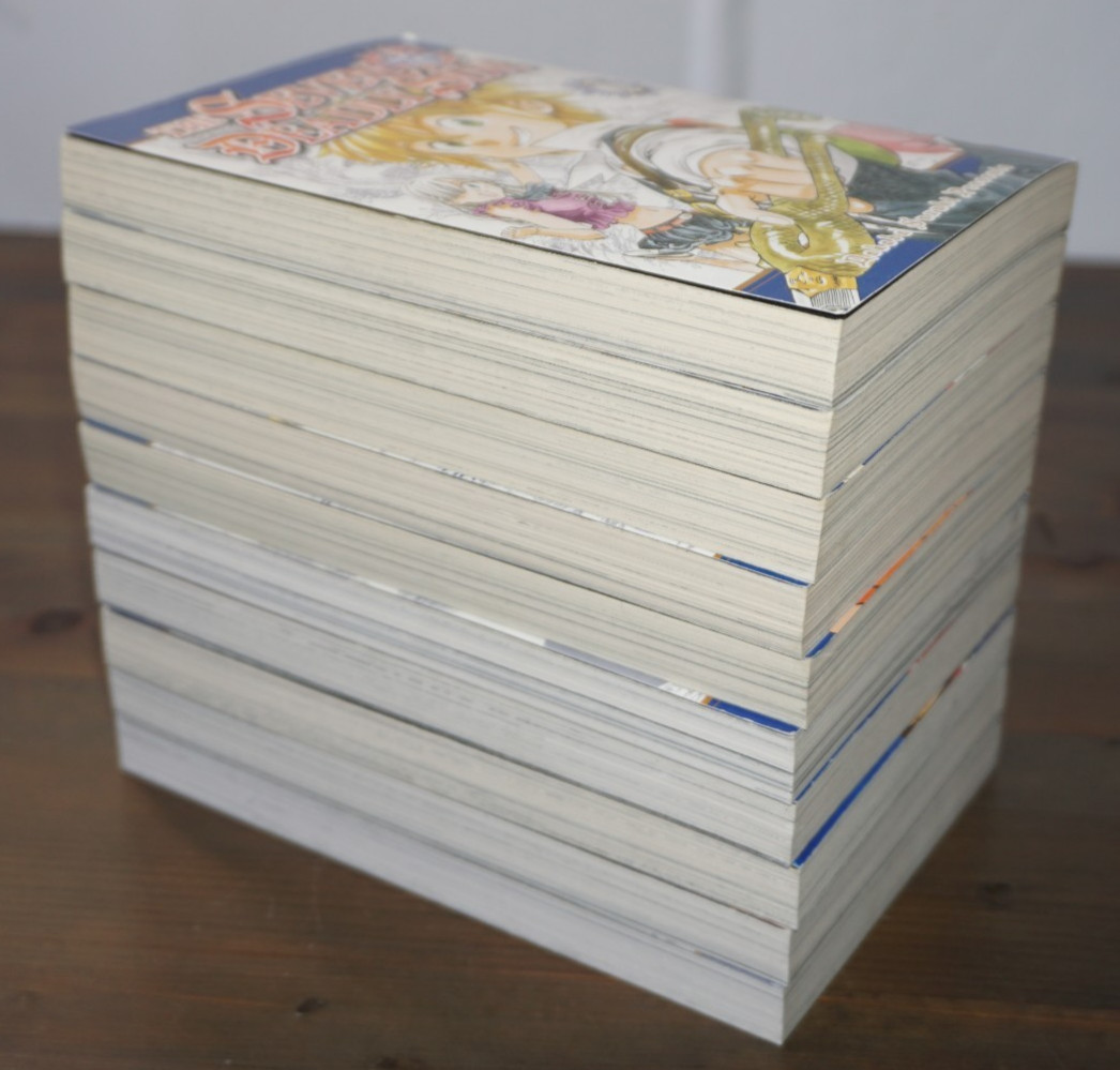 The Seven Deadly Sins Manga Lot of 10 Volumes Kodansha Comics