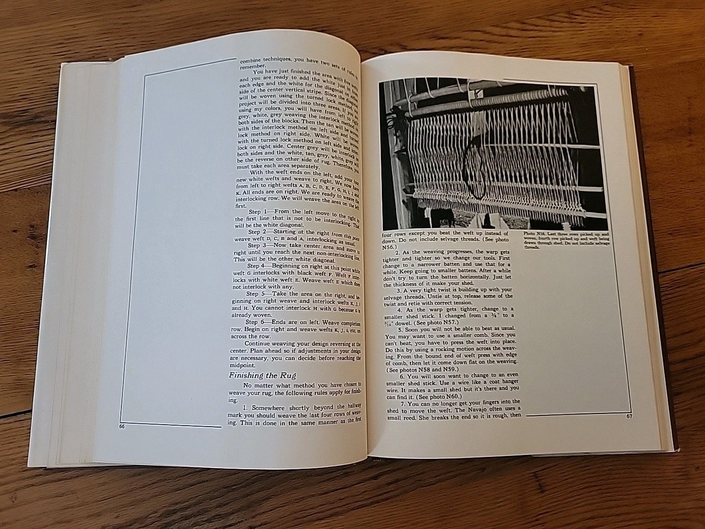 Navajo and Hopi Weaving Techniques, HBDJ First Printing, 1974