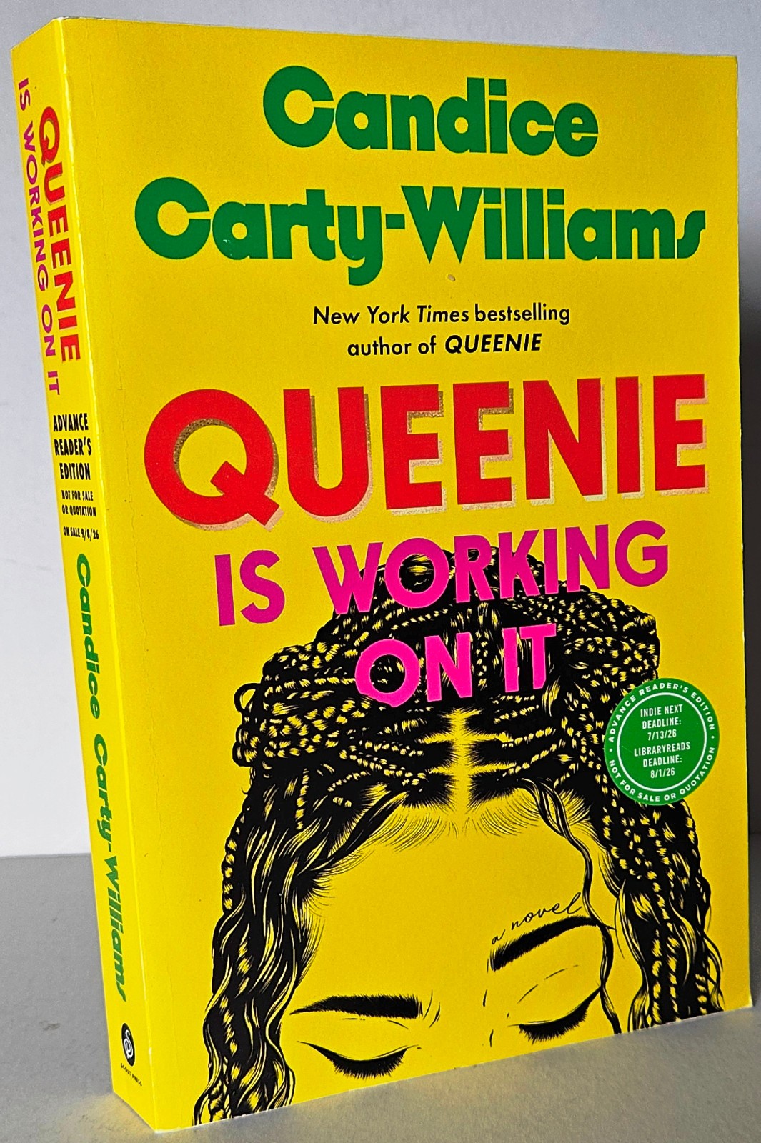 Queenie Is Working On It Candice Carty-Williams, RARE Advance Readers Copy
