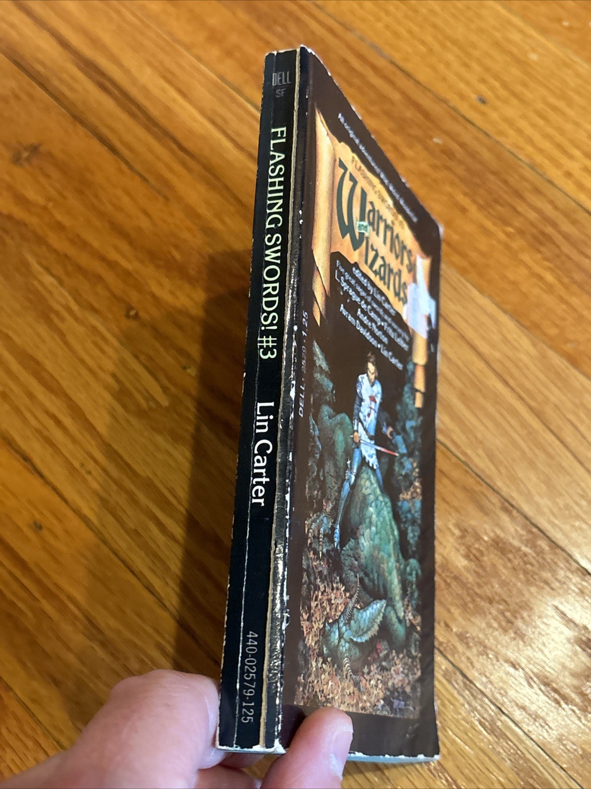 WARRIORS AND WIZARDS FLASHING SWORDS # 3 BOOK DELL 1976 FIRST PRINTING
