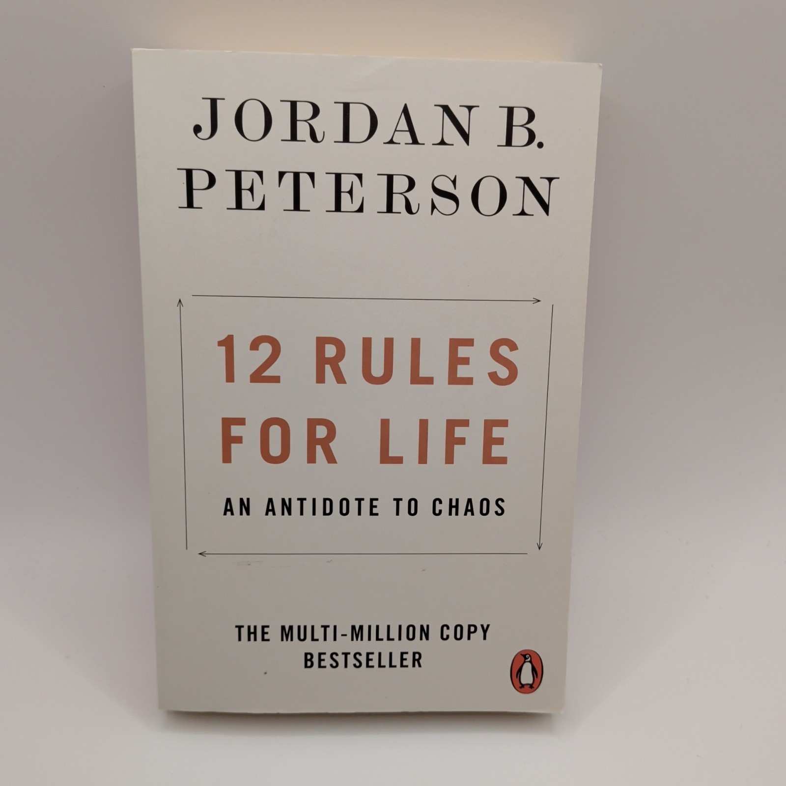 12 Rules for Life Jordan B. Peterson Paperback An Antidote to Chaos