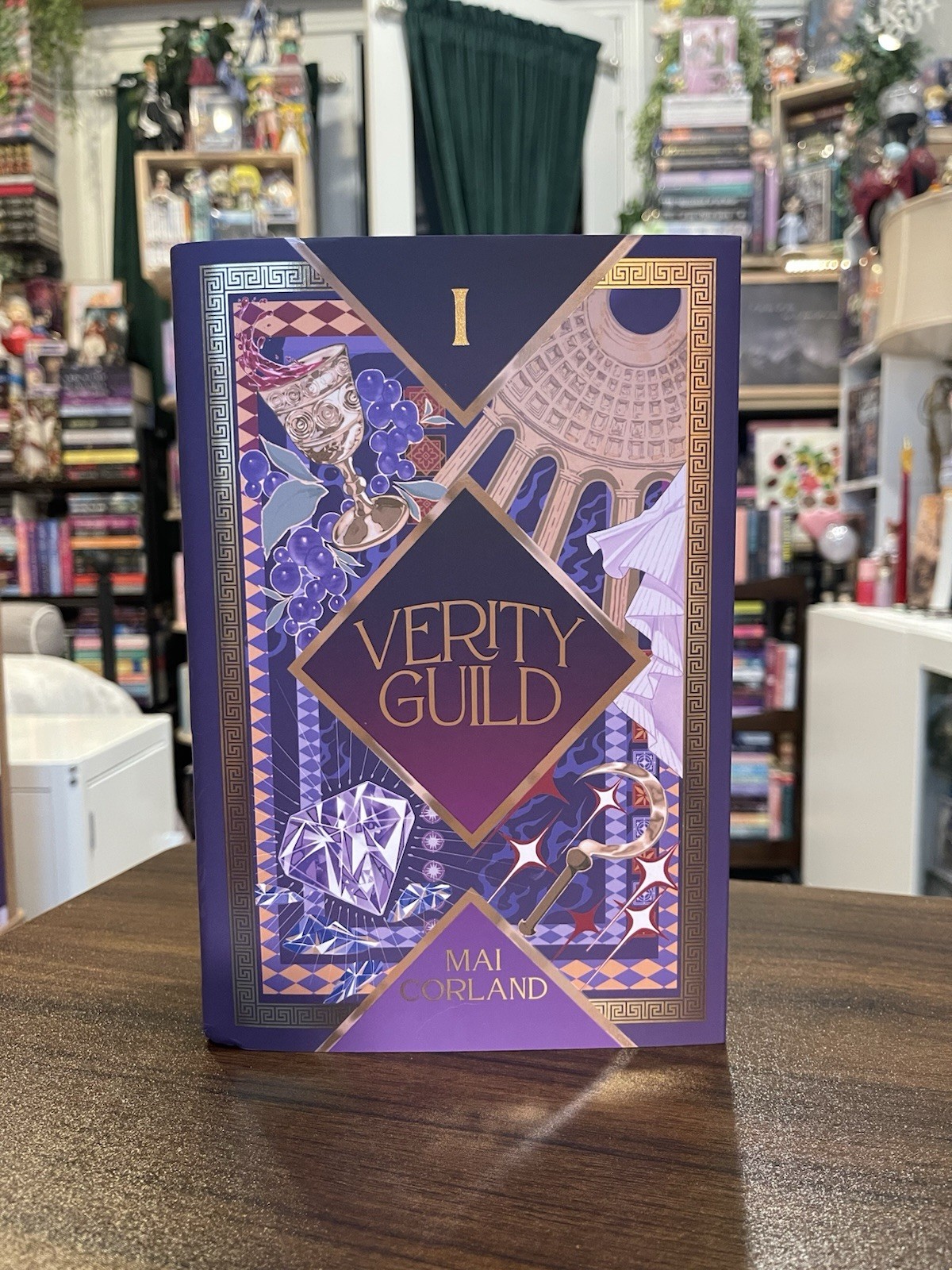Verity Guild (damaged) Owlcrate Hardcover Signed By Mai Corland