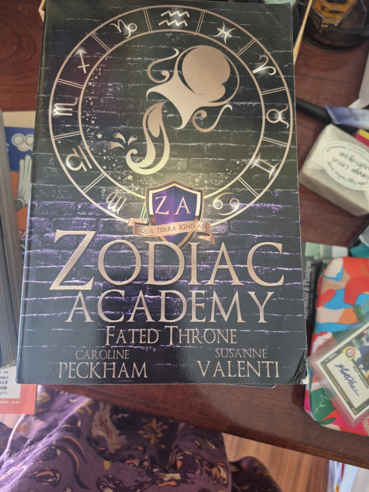 Zodiac Academy Paperback Set Fantasy Books 1-9 Peckham Valenti