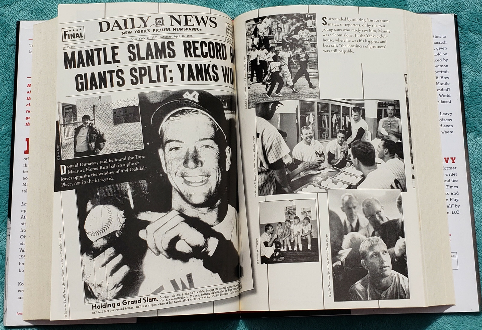 The Last Boy Mickey Mantle & The End Of America’s Childhood Hardcover 450 Pages