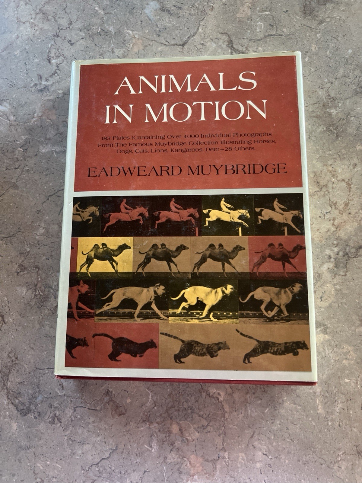 1957 Animals in Motion Photos Hardcover