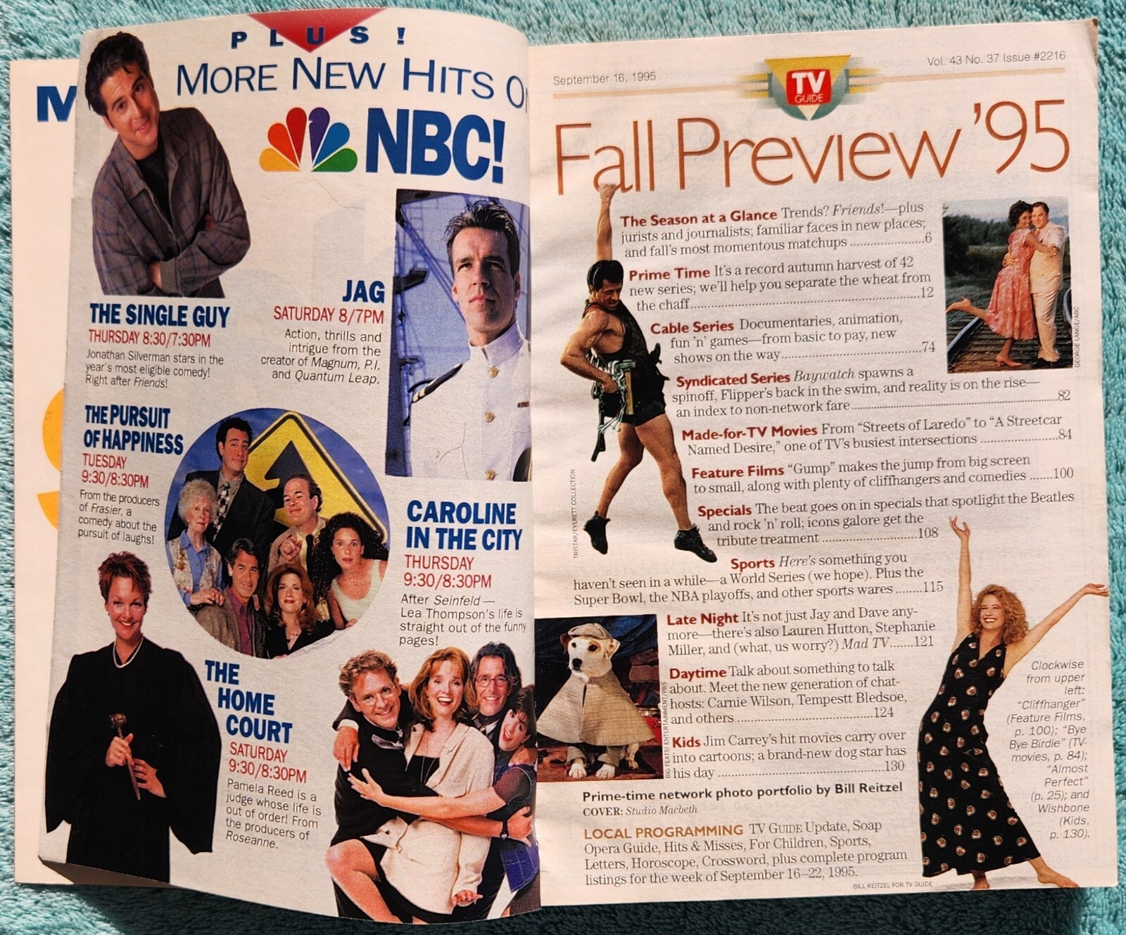 1995 TV Guide Fall Pre-View Special Edition Complete Issue 380 Pages