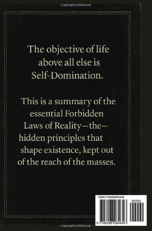 SUMMARY, THE FORBIDDEN LAWS of REALITY, Paperback, English, 29 Pages, August 15,