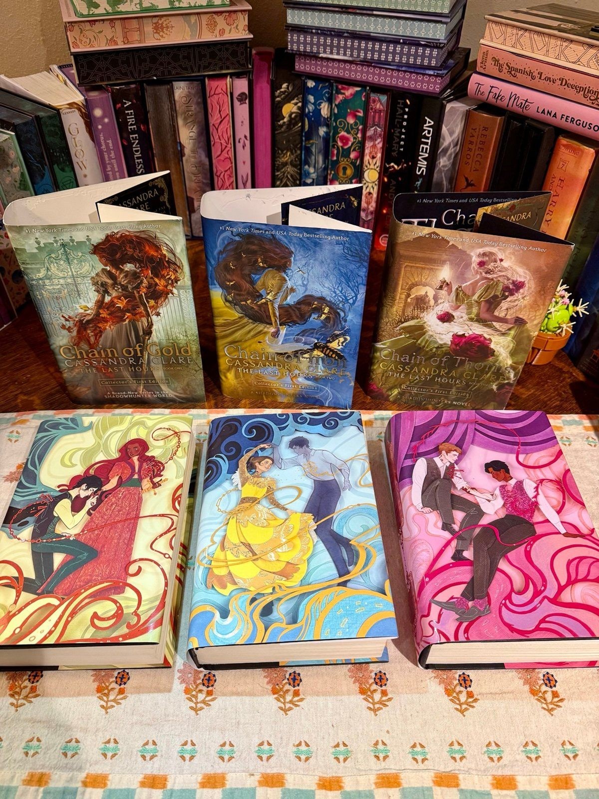 The Last Hours Collectors First Edition HC with Illumicrate DJ Cassandra Clare