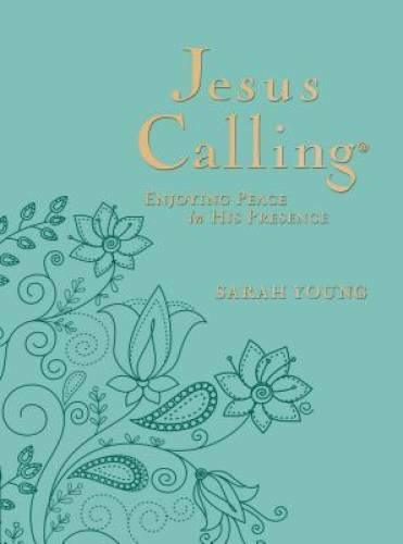 Jesus Calling: Enjoying Peace in His Presence – Imitation Leather – VERY GOOD