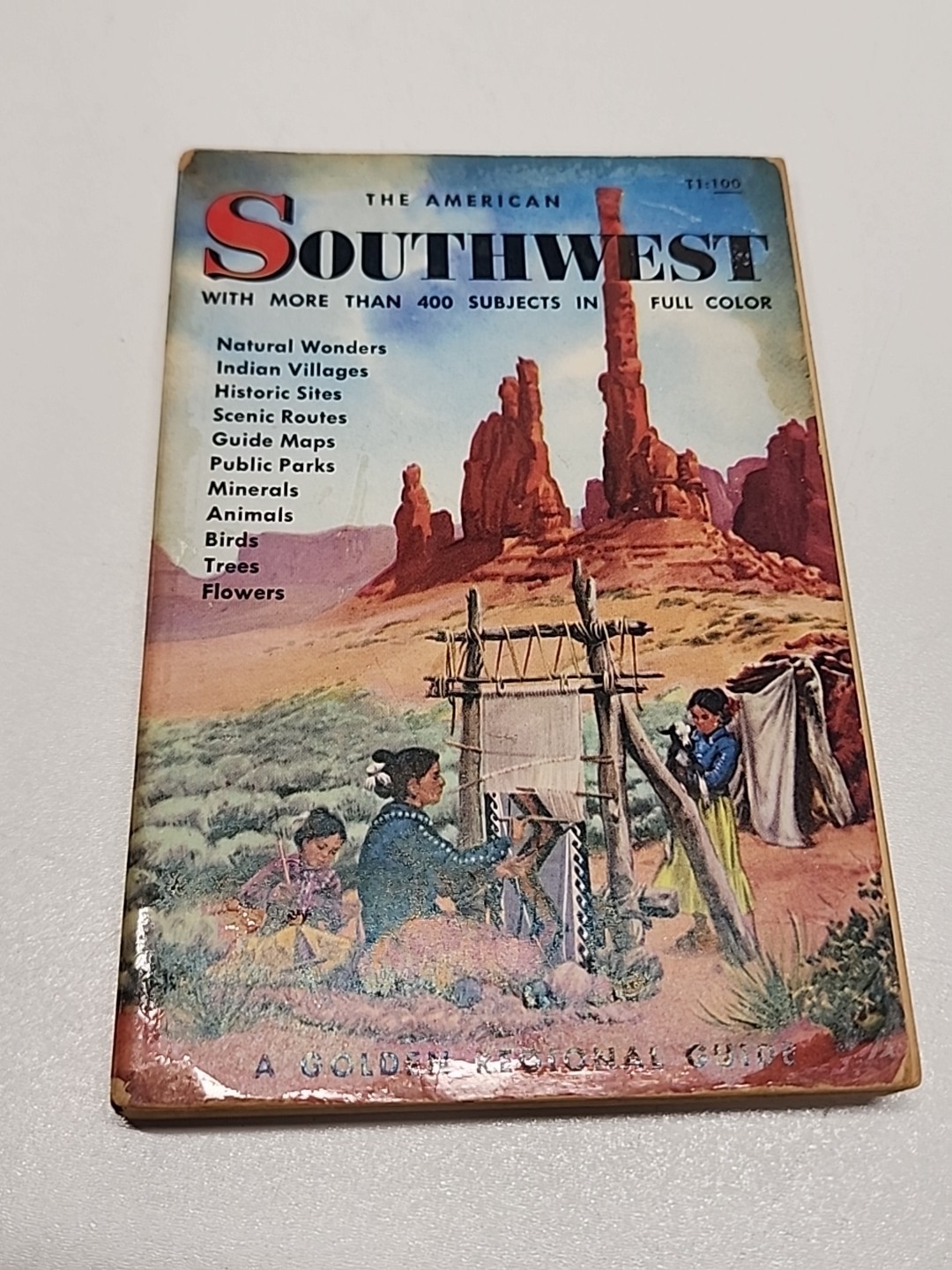 Golden Regional Guide SOUTHWEST Nature Science Regional 1955 Paperback