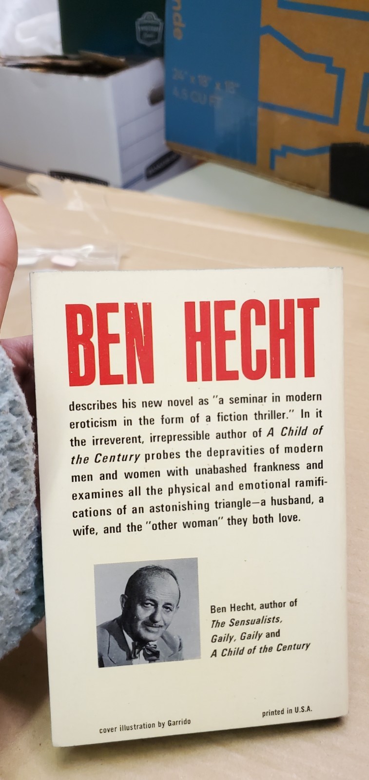 The Sensualists By Ben Hecht Dell Publishing 1964 Paperback