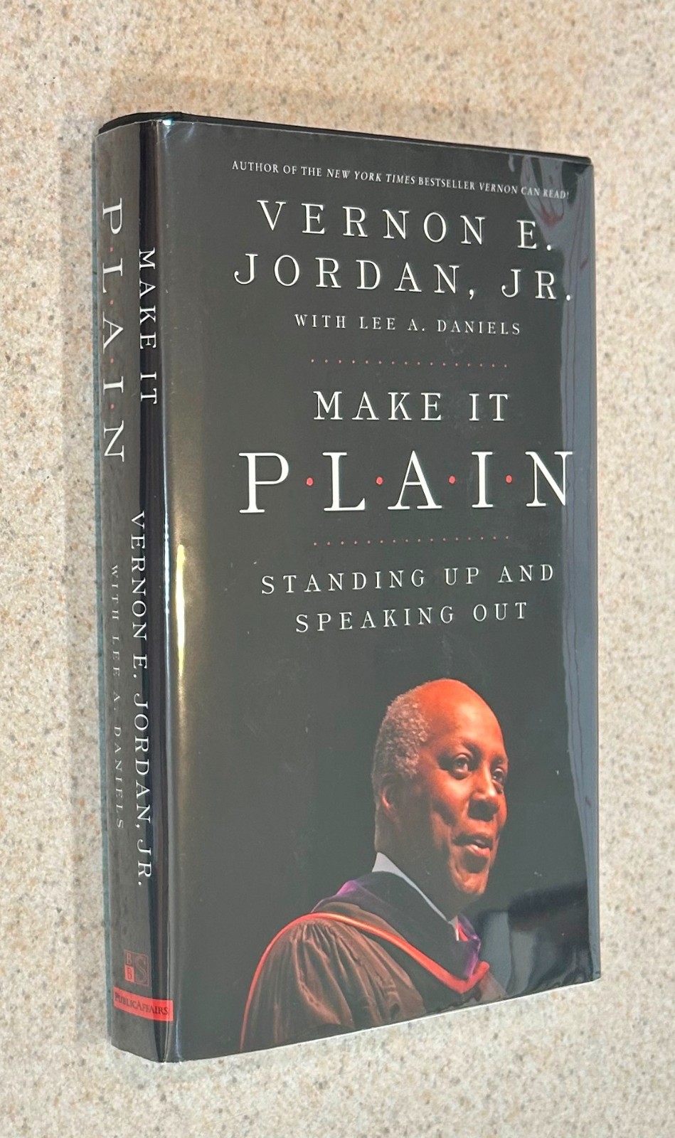 Vernon JORDAN — Make It Plain (Civil Rights) — 2008 SIGNED 1st Edition HC