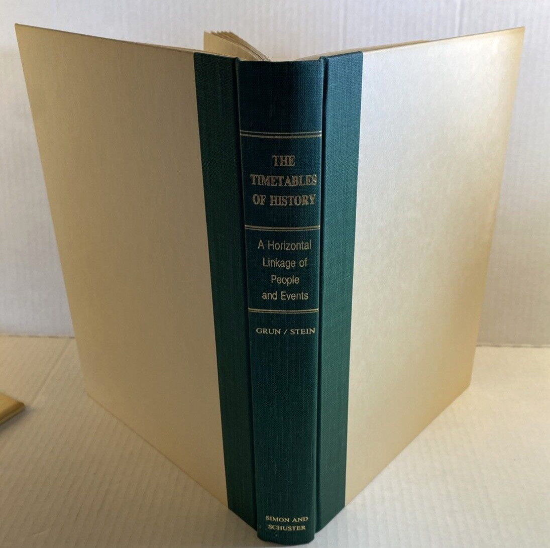 Timetables of History Horizontal Linkage of People & Events by Bernard Grun HCDJ