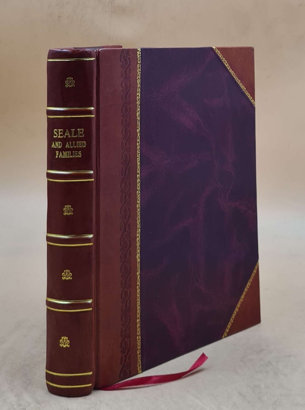 Seale [and allied families]. 1954 by Seale, Ida Carrie, [Leather Bound]