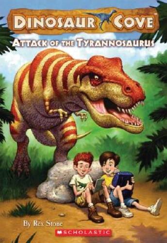 Attack of the Tyrannosaurus (Dinosaur Cove, No. 1) – Paperback – ACCEPTABLE