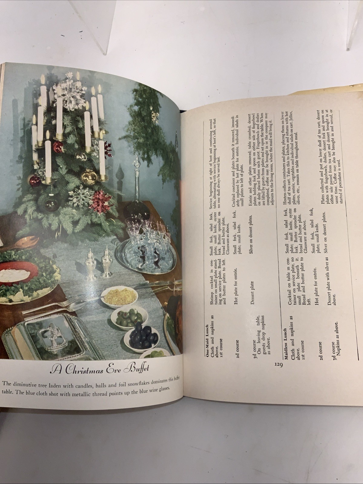 The Complete Book of Table Setting and Flower Arrangement by Amelia Leavitt Hill