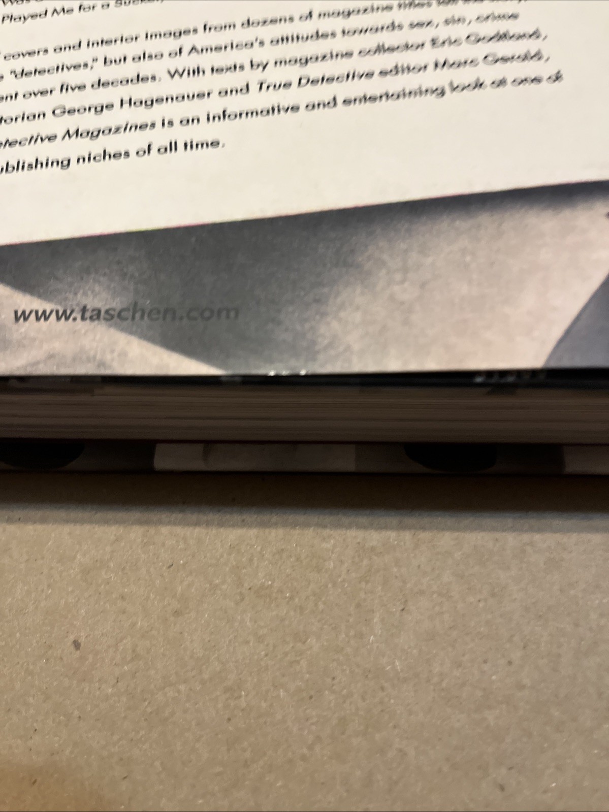 True Crime Detective Magazines Taschen Coffee Table Book HCDJ (2008)