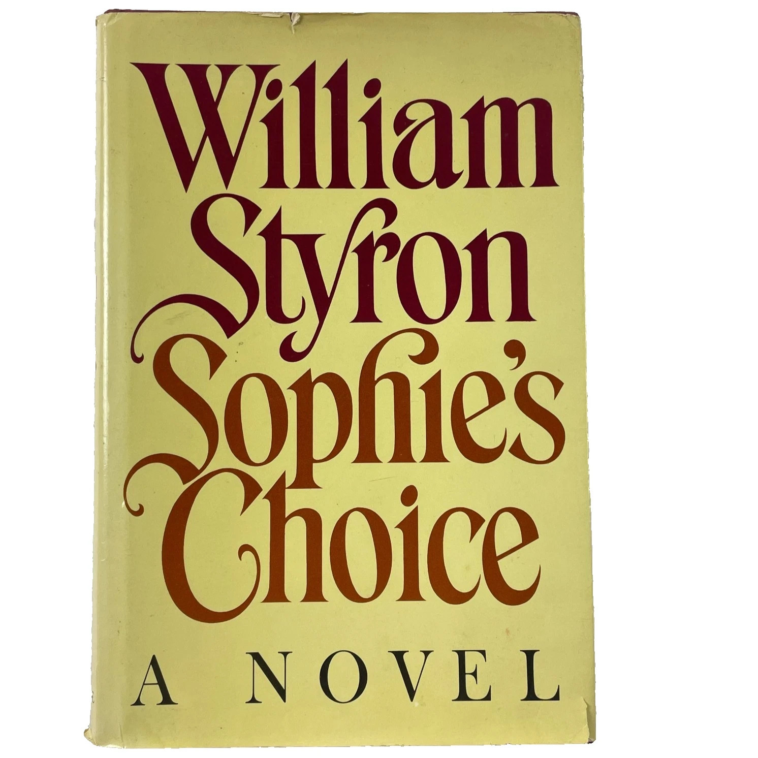 Sophie’s Choice by William Styron – Random House 1979