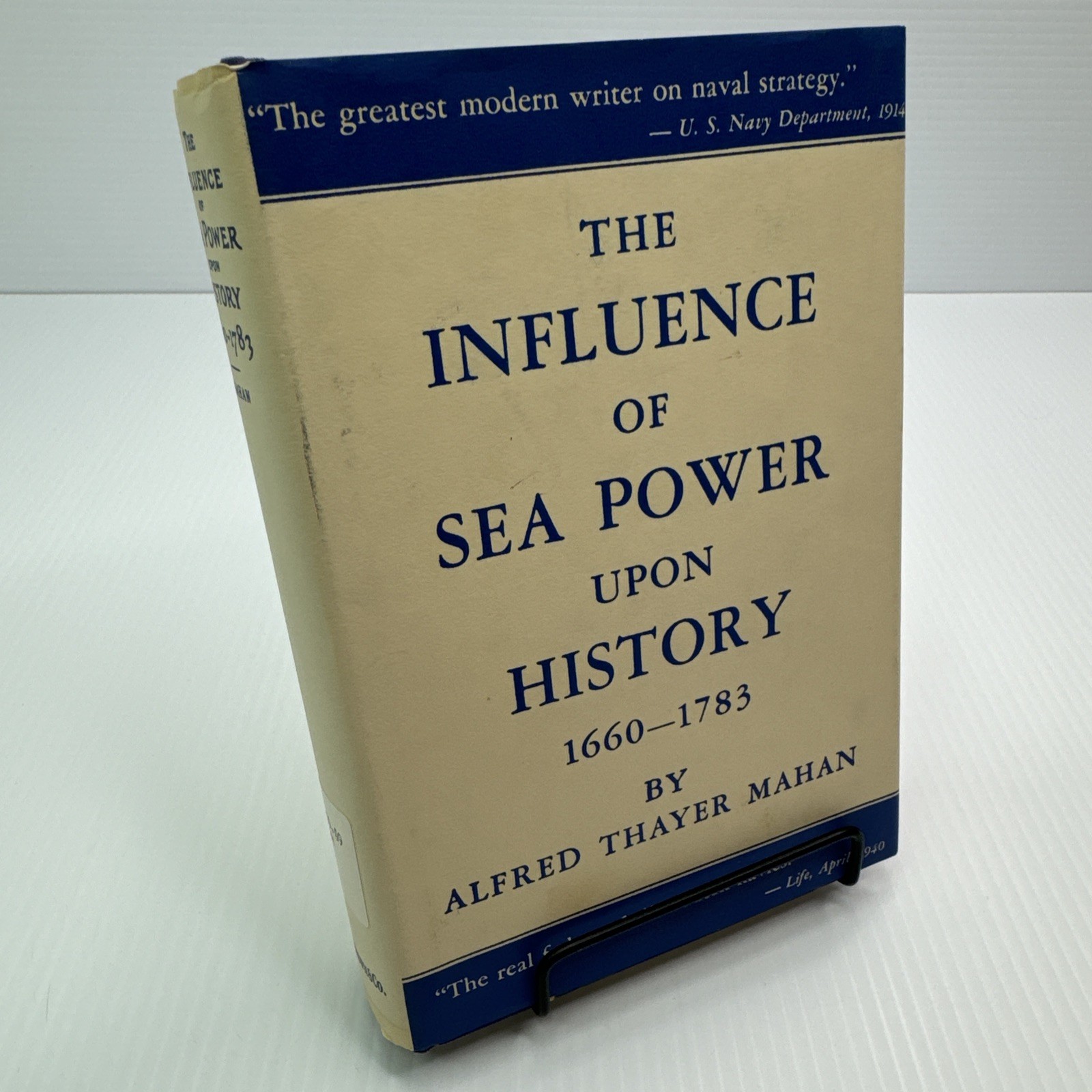 The Influence of Sea Power Upon History 1660-1783 Alfred Thayer Mahan ExLib HC