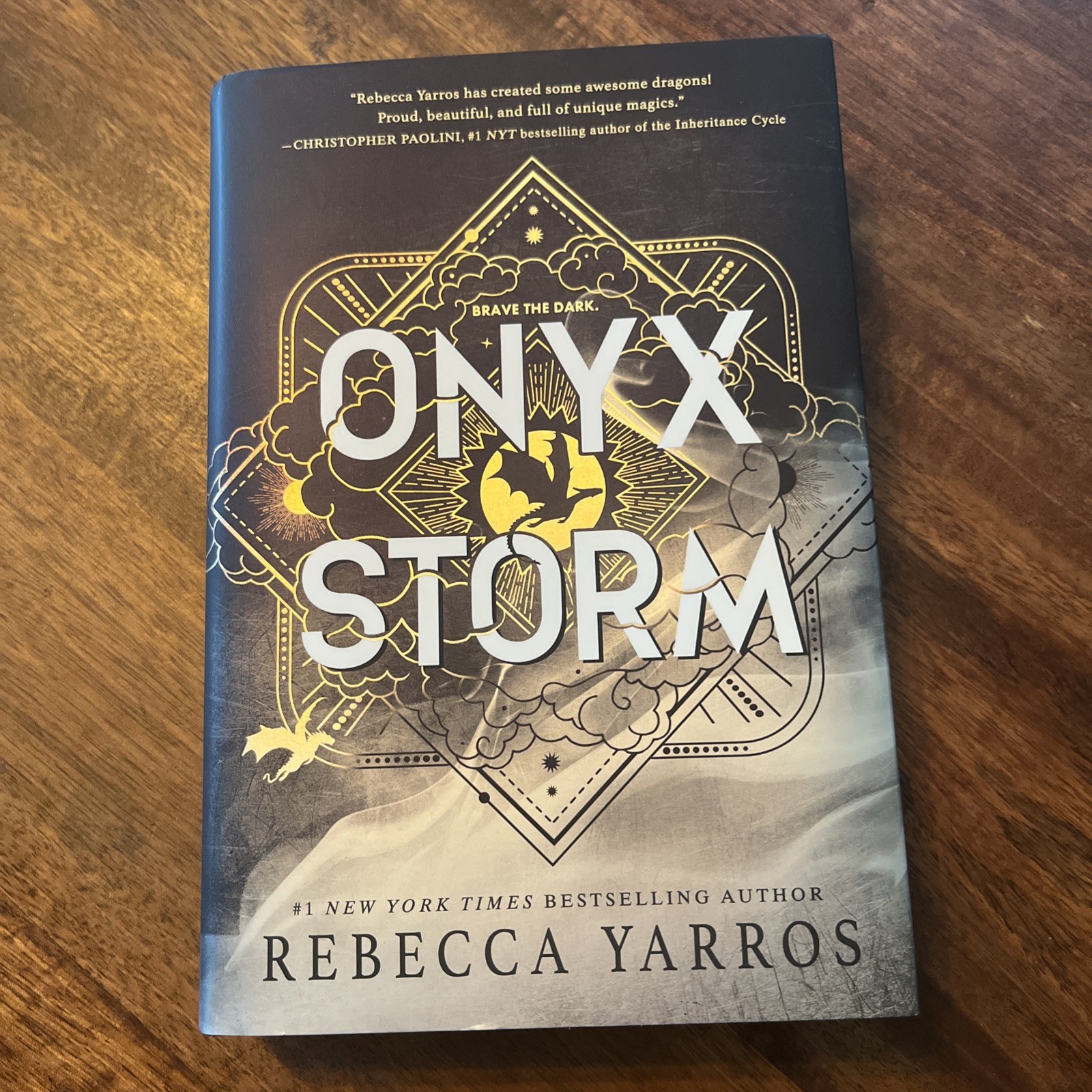 Onyx Storm Standard Edition Hardcover by Rebecca Yarros