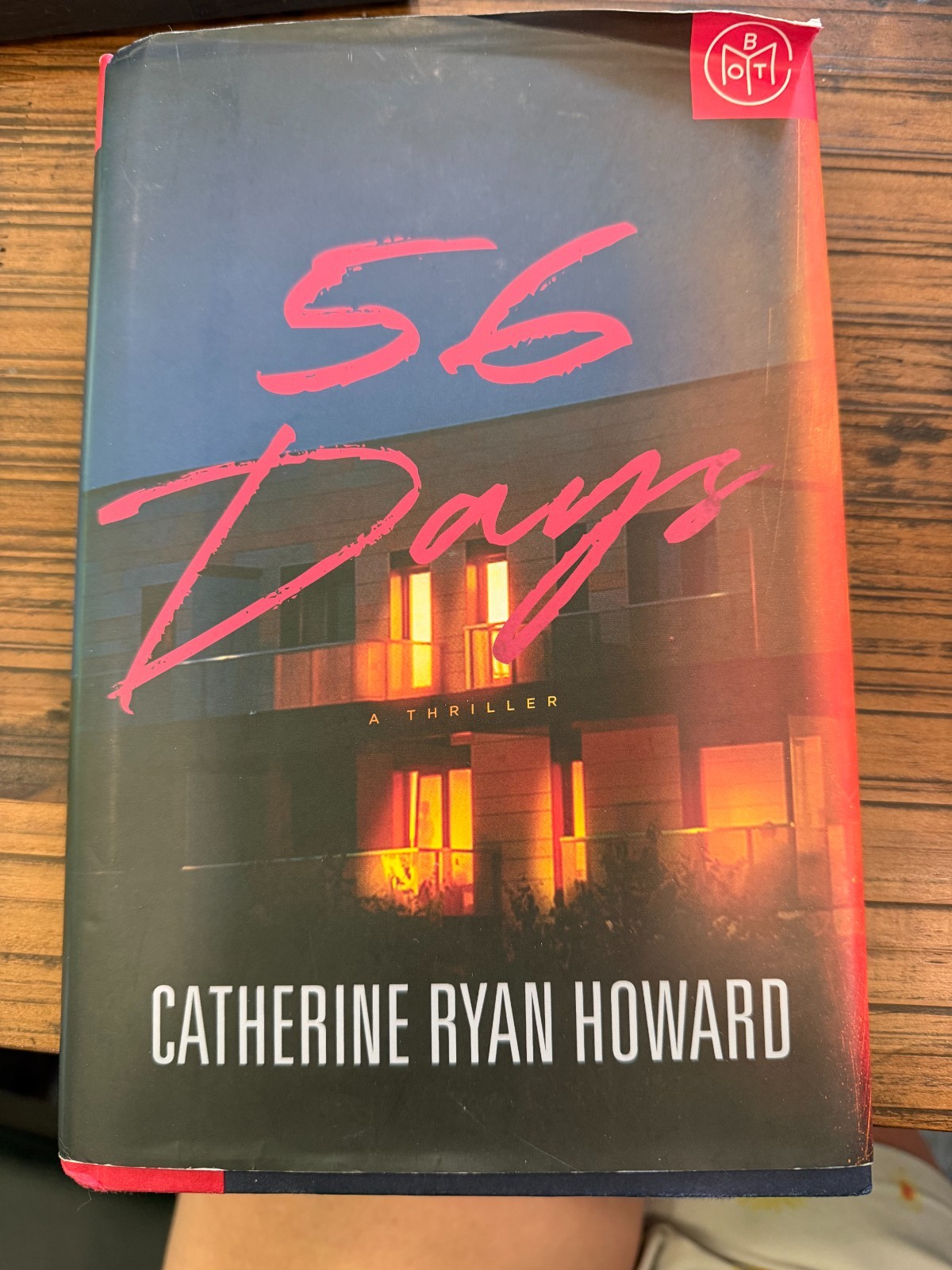 56 Days Catherine Ryan Howard 2021 Hardcover Thriller BOTM