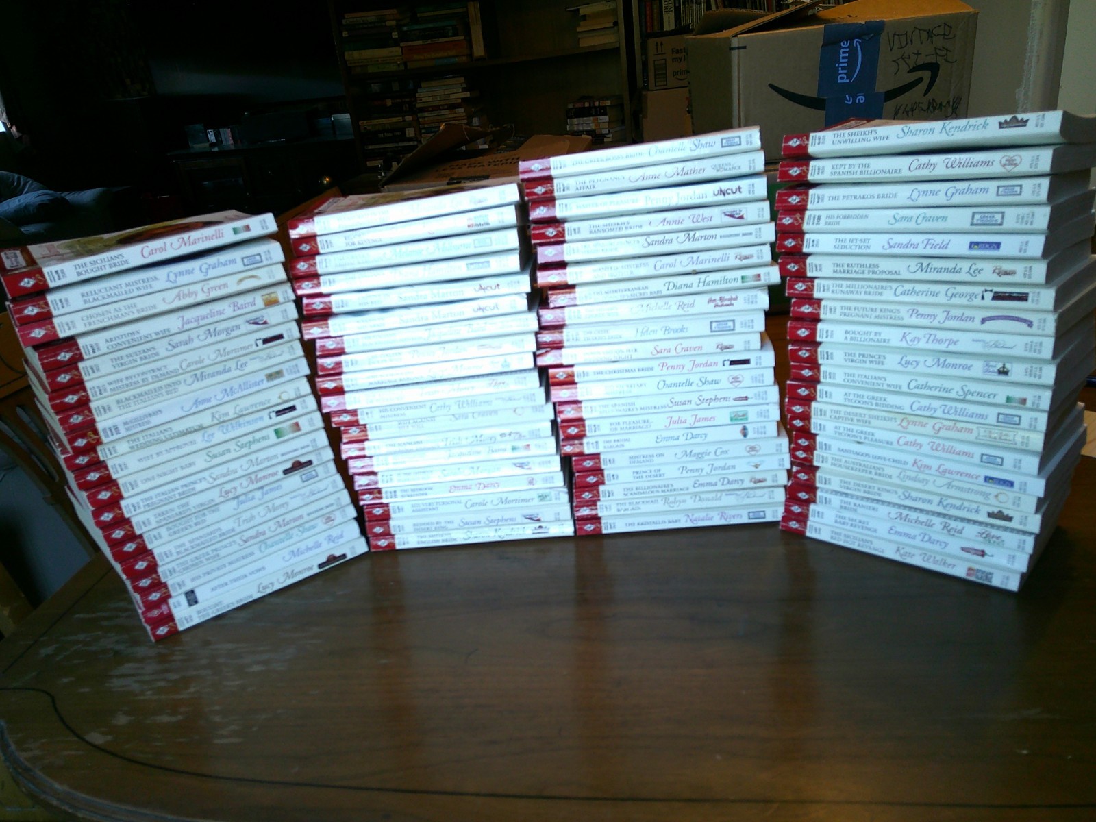 LARGE LOT OF 78 VINTAGE HARLEQUIN PRESENTS ROMANCE NOVELS Paperbacks Series PB