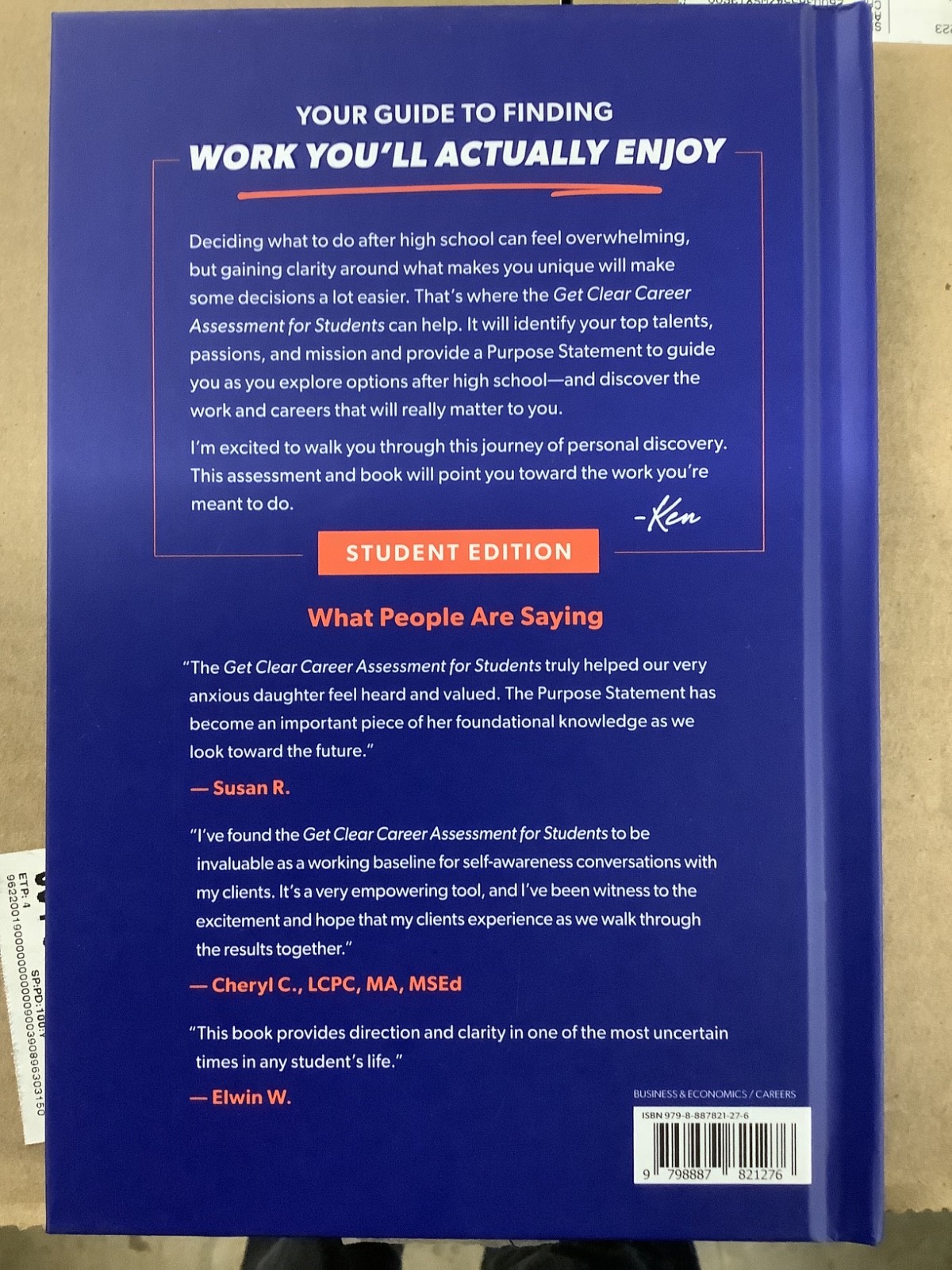 Find the Work You’re Wired To Do by Ken Coleman Student Ed HC NEW Career Assess