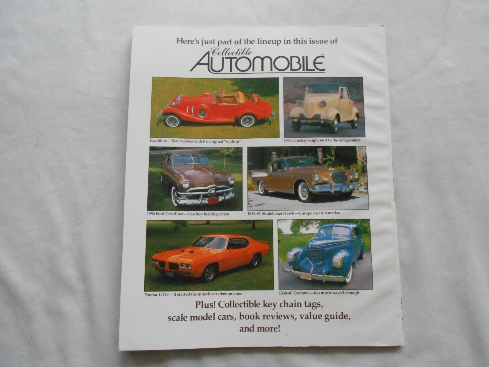 COLLECTIBLE AUTOMOBILE Magazine-NOVEMBER,1984