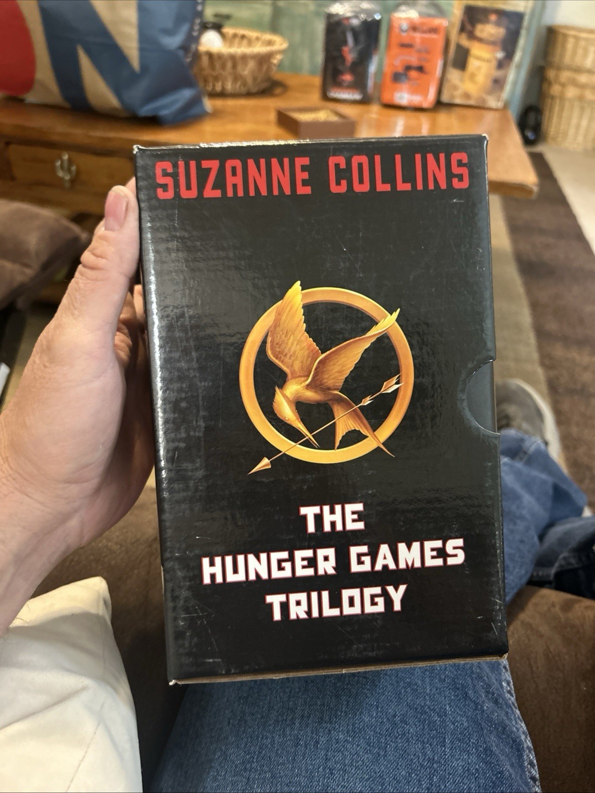 The Hunger Games Trilogy Boxed Hardcover Book Suzanne Collins – New open box