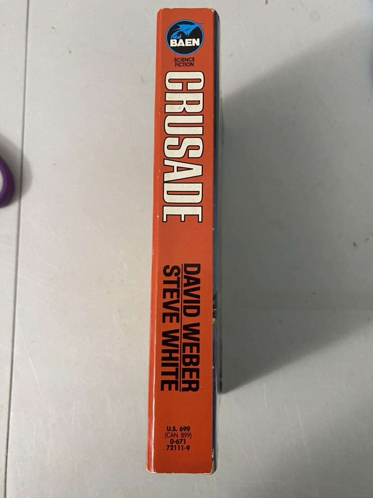 CRUSADE David Weber & Steve White – Baen 1998 Vintage Science Fiction PB