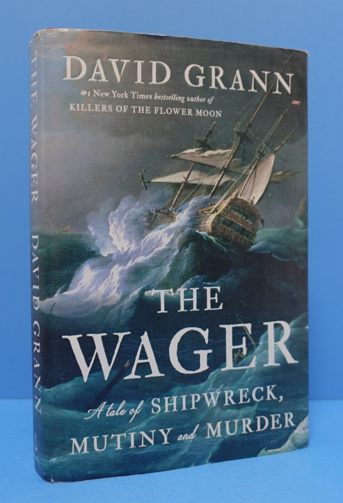 THE WAGER BY DAVID GRANN, SIGNED